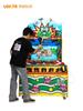 Crocodilo de Percusión Doble Whack-A-Mole Videojuego de Pago por Monedas Familiar Infantil Educativo Gashapon Percusión Máquina Grande de Diversiones Fabricante