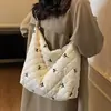 Bolso Grande de Nueva Colección Otoño-Invierno 2025 con Textura, Bolso de Hombro Casual a la Moda Personalizado, Bolso Tote con Diseño de Nicho