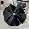 Faixa de Cabelo de Pelúcia Estilo Preguiçoso Bola Grande para Rabo de Cavalo Corda de Cabelo Acessórios de Cabelo Elástico Alto para Cabelo Feminino Outono e Inverno