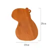 Tabla de cortar cuadrada de bambú Bambú entero Hogar Cocina Dormitorio Dormitorio Simple Engrosada Portátil Ultrapequeña Tabla para frutas Sin otros