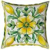Funda de Almohada de Limón Popular de Verano Transfronteriza Temu Decoración de Cojín para Sofá de Sala de Estar Cojín Cuadrado para Patio de Jardín