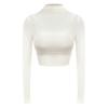 Ropa de Yoga para Mujer 2026 Nuevo Estilo Ajustada Malla Falso Dos Piezas Chaleco de Manga Larga Ropa Deportiva de Fitness de Gama Alta Top