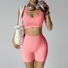 Pantalones deportivos más vendidos de Amazon, shorts de yoga ajustados sin costuras que levantan el trasero, conjunto de pantalones de fitness para mujer de alta elasticidad