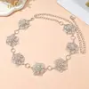 Nueva Cadena de Cintura Bohemia Cadena para el Ombligo Sensación de Alta Gama Cinturón Metálico Retro Femenino Accesorios de Estilo Étnico de Nicho