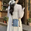 Bolso Cruzado para Teléfono Móvil Estilo Chino Transfronterizo para Mujer 2026 Nuevo Bolso de Hombro de Nicho de Mezclilla Retro Bolso Cruzado de Moda Versátil