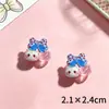 Accesorios de Resina DIY de Dibujos Animados de Frutas y Animales Pegamento de Crema Peineta Funda de Teléfono Hebilla de Zapato Llavero