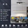 Luminária Pendente Longa para Sala de Jantar, Estilo Minimalista Italiano, Luminária Ventilador Ajustável com Acabamento de Alto Padrão, Adequada para Iluminação de Mesa de Ilha para Jantar