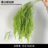 Plantas Verdes, Hierba de Junco, Hierba Bigote de Dragón, Fondo de Boda, Paisajismo de Ventana Floral, Flores Decorativas para Boda en Bosque Blanco y Verde