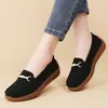 Sapatos Casuais Femininos Antiderrapantes e Confortáveis, Sapatos da Moda e Tendência para Mães, Sapatos com Solado Macio Que Não Cansam Seus Pés, Sapatos de Salto Baixo da Moda, Mocassins, Sapatos Confortáveis