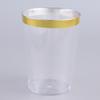 Copo de plástico cor bronze 9OZ copo de vinho descartável copo para comida ocidental copo para bebidas transfronteiriço Amazon