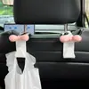 Lindo Gancho para Asiento de Coche con Forma de Moño, Gancho de Almacenamiento para el Interior del Coche, Gancho Organizador Creativo para el Asiento Trasero