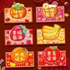 2026 Año del Caballo Creativos Sobres Rojos de Dibujos Animados Tridimensionales Estilo Chino Festival de Primavera Bolsas de Sobres Rojos de Cien Yuan Mil Yuanes Venta al por Mayor