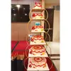 Soporte de Pastel Europeo Creativo Nuevo de Múltiples Niveles Hotel Celebración de Boda Cumpleaños Banquete de Longevidad Pastelería Desmontaje y Montaje