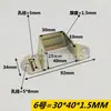 Bisagra de Cama Hardware Engrosado Accesorios de Refuerzo para Cama de Madera Maciza Conector de Archivo de Cama Hebilla de Bisagra de Cama en Forma de U Gancho Universal para Cama
