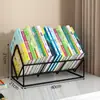 Estante de leitura para bebês, caixa de armazenamento de livros, organizador de mesa, prateleira para mesa, cabeceira ou bay window