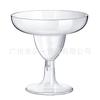 Copa de Vino Tinto de Plástico Desechable Copa Dulce Base Desmontable Pie Alto Copa para Pudín Mousse Copa de Champaña para Boda