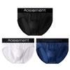 Ropa Interior para Hombre Austrian Element Calzoncillos de Seda de Hielo Transpirables Sexy Delgados Calzoncillos Juveniles de Cintura Baja