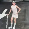 Traje Deportivo de Verano para Niñas 2026 Nueva Moda Casual Chaleco y Falda Corta Atuendo de Tenis de Verano para Niños Mayores