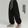Pantalones de pana forrados de polar para niña 2026 otoño e invierno nuevos pantalones zanahoria versátiles para niños pantalones largos holgados para niñas