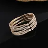 Pulsera europea y americana de diamantes hecha a mano cadena de garra pulsera multihilo pulsera de novia para escenario y apertura fabricantes al por mayor B318-6