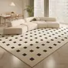 Tapete, Sofá de Sala, Tapete para Mesa de Centro, Tapete de Sala de Estar Estilo Minimalista Moderno, Tapete para Chão de Quarto, Cobertura Completa de Área Grande