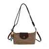 Bolso Dumpling Color-Block Súper Trendy de Verano para Mujer, Nuevo Modelo 2026, Bolso Pequeño Cruzado Tejido de Lujo de Gama Alta de Nicho