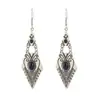 Aretes de Turquesa Europeos y Americanos Nuevos Aretes de Borla Bohemios Aleación Geométrica Retro Elegante Exagerada Joyería para la Oreja