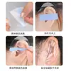 Parches Impermeables para Orejas de Película de PU y Gel de Silicona para Baño y Natación, Parches Protectores para Orejas y Ombligo, Parches Transpirables Anti-Rozaduras para Talones