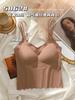 2024 Nuevo sexy encaje envuelto en el pecho tira de belleza para la espalda con almohadilla para el pecho ropa interior para mujer chaleco interior versátil para combinar ropa interior para mujer