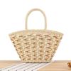 Dropshipping Verão Popular Bolsa Tecida Portátil de Grande Capacidade Férias à Beira-Mar Diário Casual Simples Nicho Bolsa Feminina