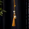 Campana de Cobre Gato de la Suerte Borla Colgante Estilo Chino Colgante de Borla Broche de Disfraz Antiguo Colgante para Coche Fabricante Mayorista