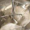 Máquina para fritar farinha farinha seca automática amido de milho wok farinha de trigo máquina de fritura seca equipamento