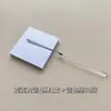 Base Líquida para Uñas Acrílicas Gel Paleta Mezcladora para Gel de Uñas Tarjeta de Paleta de Maquillaje Madera Maciza Acero Inoxidable Acrílico Pintura