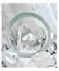 Ágata Medio Montaña Medio Agua Verde Aceite 6mm Pulsera Gradiente Translúcido Delgada Banda de Belleza Calcedonia Pulsera tintineante para Mujeres Antigua