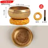 Cuenco Tibetano Hecho a Mano, Cuenco Tibetano de Cobre, Cuenco Shakyamuni, Cuenco de los Ocho Símbolos Auspiciosos, Cuenco de Vajra Cruzado, Terapia de Sonido para Yoga