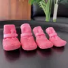 Calcetines impermeables para perros, cubrezapatos antideslizantes, zapatos para todas las estaciones para mascotas, gatos, Bichón Frisé y Teddy, cubrezapatos antiarañazos y anti suciedad