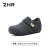 Zhr Zapatos de Algodón Slip-On Estilo Birkenstock Cálidos con Forro de Felpa Invisible para Aumentar la Altura, Zapatos de Mujer de Moda y Cómodos Más Vendidos en Invierno