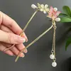 Pasador de Estilo Antiguo con Borlas, Pasador de Alto Nivel Estilo Chino Nuevo para Peinados Recogidos, Accesorios para el Cabello para Novias y Puestos en Zonas Turísticas