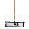 Mop Doméstico com Cabo de Bambu e Cabeça de Mop em Tecido Chenille [Cabeça de Mop Removível para Limpeza Fácil]