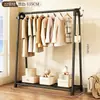 Prateleira Combinada de Plástico Cabide Simples Varal de Roupas de Chão Quarto Uso Doméstico Cabide de Roupa Varanda Interna Cabide de Roupa Gadget
