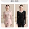 Conjunto de Ropa Interior Térmica de Otoño para Mujer, Sin Costuras, Cálido, Moldeador del Cuerpo, Capa Base Superior e Inferior, Nuevo Estilo para Otoño e Invierno