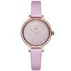 SHENGKE SHENGKE K8012 Reloj de Cuarzo Redondo Casual Simple Nuevo para Estudiantes Coreano para Mujer Correa de Agua