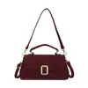 Bolso Acordeón Texturizado de Alta Gama 2025, Bolso Baguette de Lujo Ligero, Bolso de Hombro Cruzado de Moda para Mujer, de Nicho y Versátil