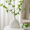 Planta Verde Falsa Simulação Madeira Bêbada Relógio de Parede Planta Falsa Arranjo de Flores Decorações de Mesa Flor Artificial Vaso de Cerâmica Enfeites