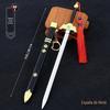 Fengyun Animation Edição de Animação de Espada de Herói Desconhecido com Bainha Artesanato Modelo de Arma