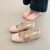 Zapatos planos franceses retro estilo ballet para mujer, nueva colección primavera 2026, con tacón oculto, perfectos con vestidos, estilo Mary Jane