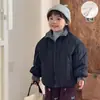 Chaqueta acolchada de algodón para niños con forro polar para otoño e invierno, abrigo de algodón para niños, nuevo modelo 2026, ropa de invierno para niñas, chaqueta acolchada para bebé