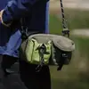 Bolso Cruzado Unisex de Moda Nuevo Estilo Marca de Tendencia Funcional Deportivo para Exteriores Bolso de Hombro Pequeño Versátil Ligero para Viajes Diarios Bolso de un Solo Hombro