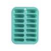 Molde creativo de silicona para cubitos de hielo, para hacer uno mismo, para hacer cubitos de hielo, para hacer 14 salchichas pequeñas para perritos calientes.