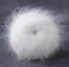 Atacado de fábrica lã de alpaca imitação tricô à mão fio de pelo sintético Haima fio misturado à mão material para cachecol DIY pacote de crochê